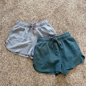 Wild Fable Gray and Teal Shorts Duo